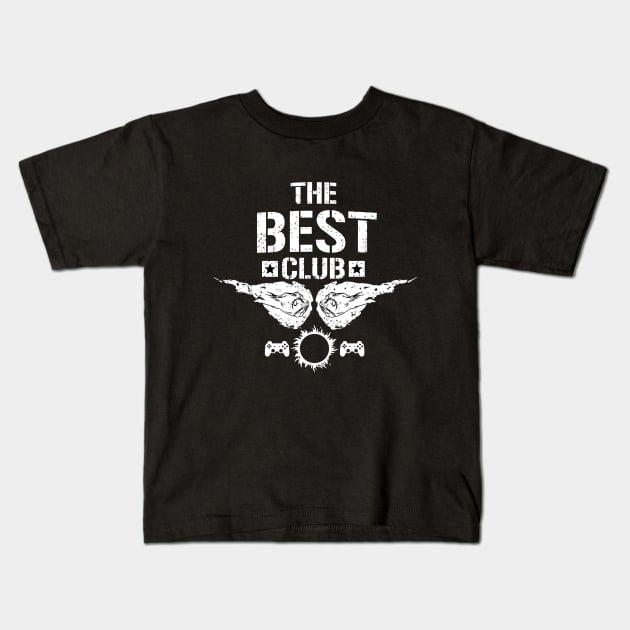 THE BEST CLUB Kids T-Shirt by PunchBreak